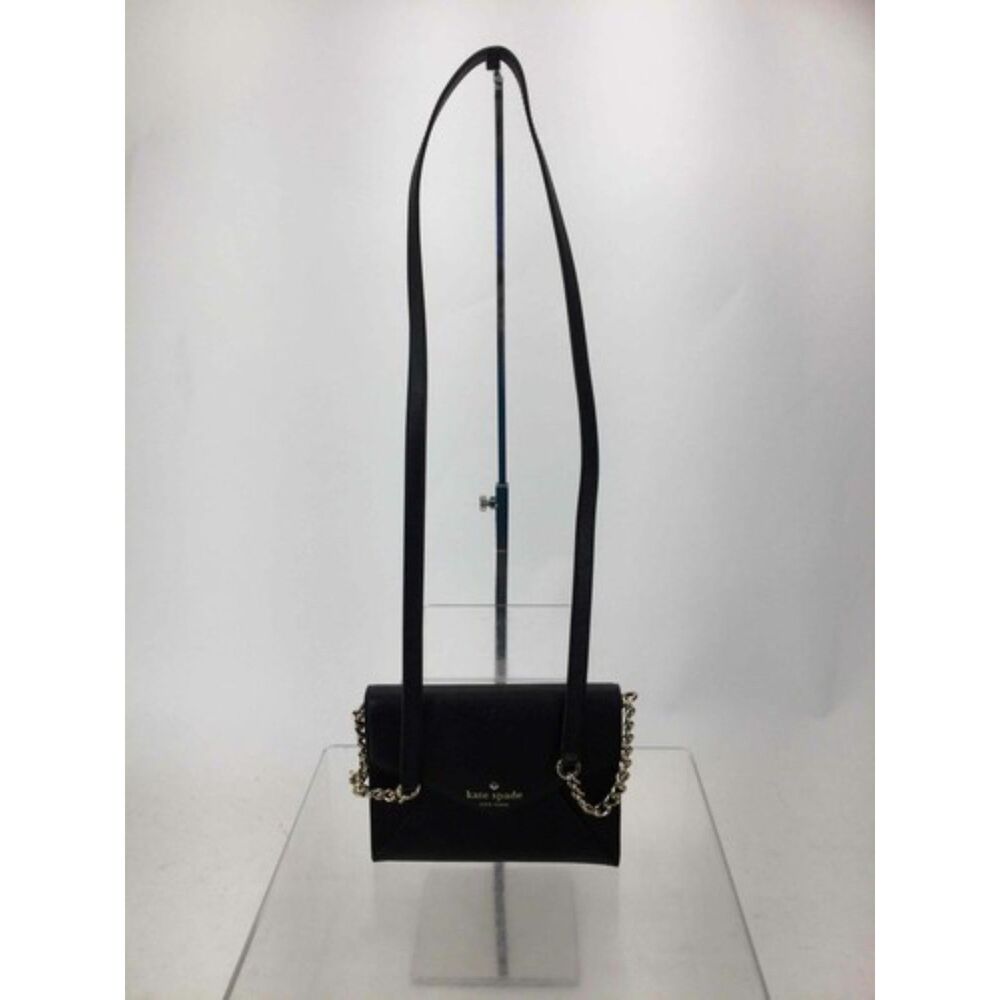 Kate Spade Cedar Street Monday black saffiano envelope crossbody